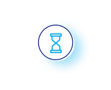 An hourglass | Stundaglas